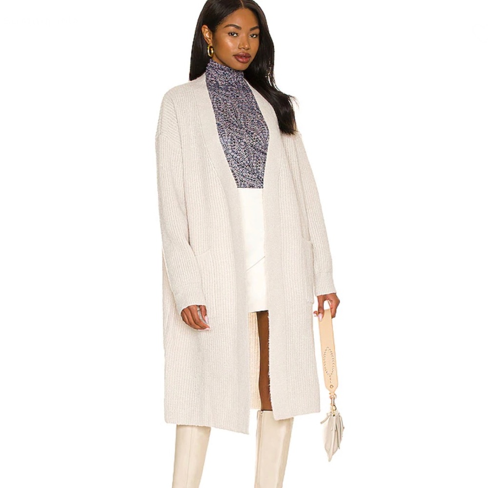 Apparis Joey Cardigan in Latte XS / S